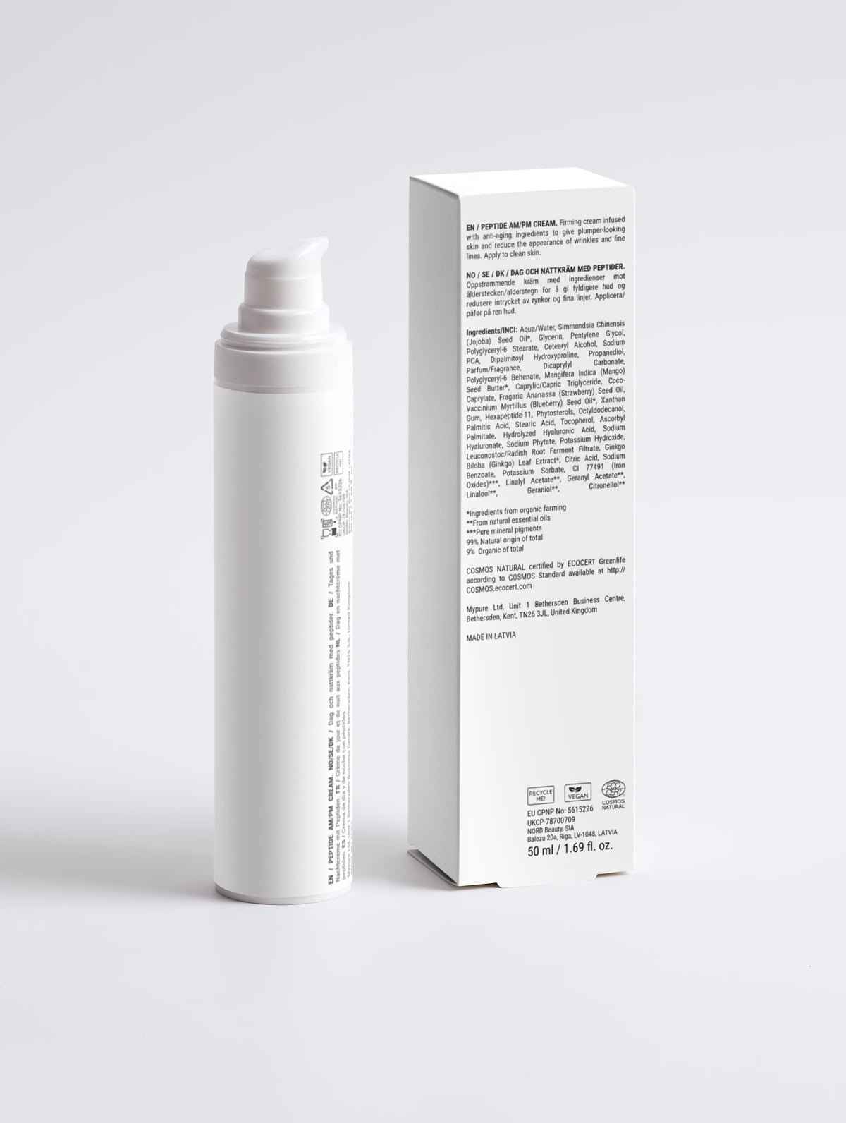 Crème Anti-Âge Peptides Jour/Nuit