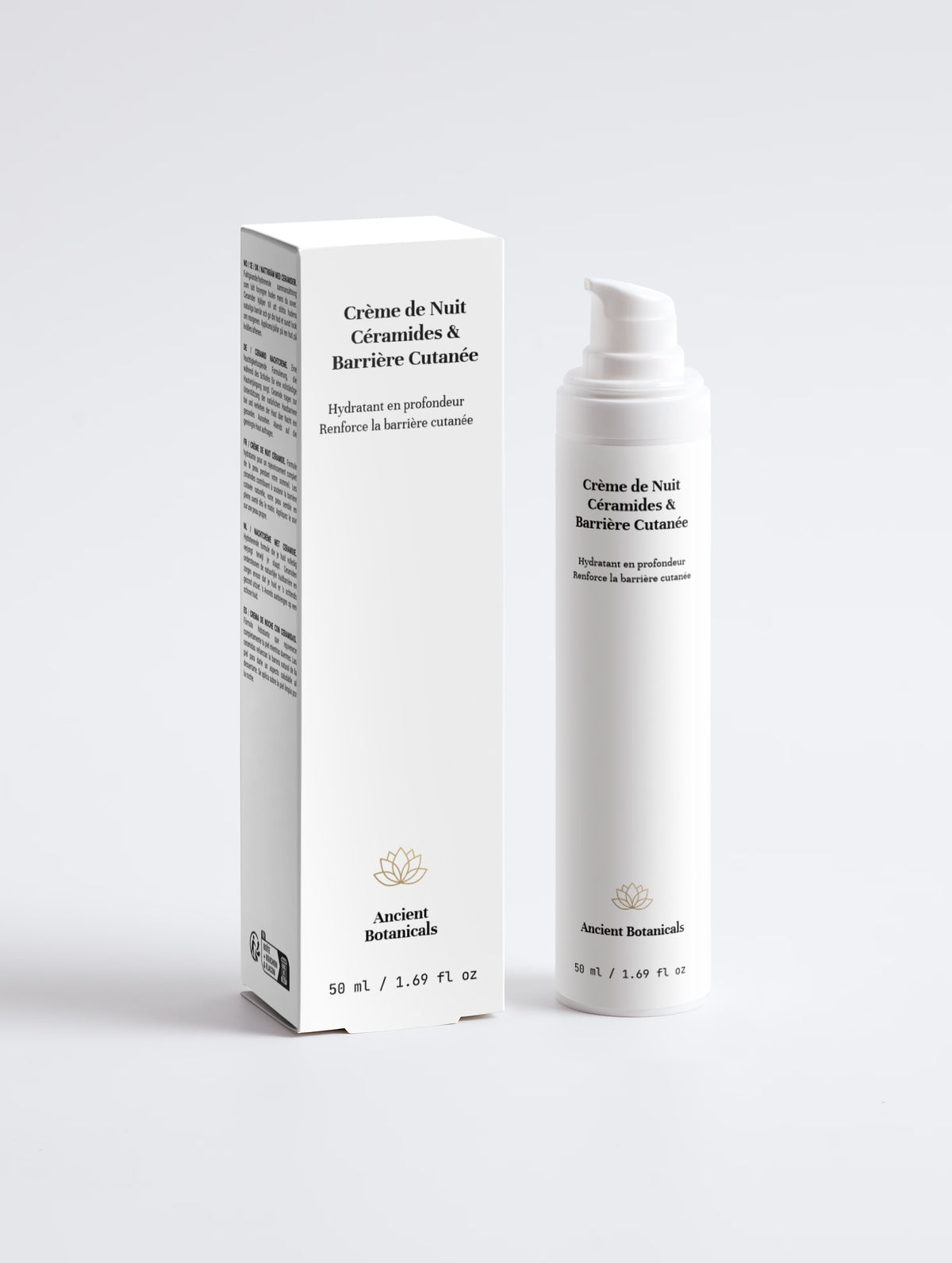 Crème de Nuit Céramides & Barrière Cutanée